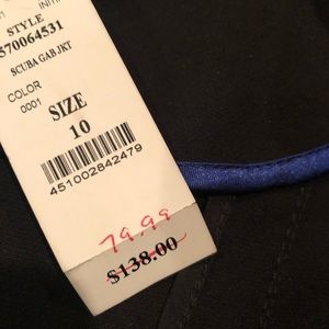 Black and white designer top